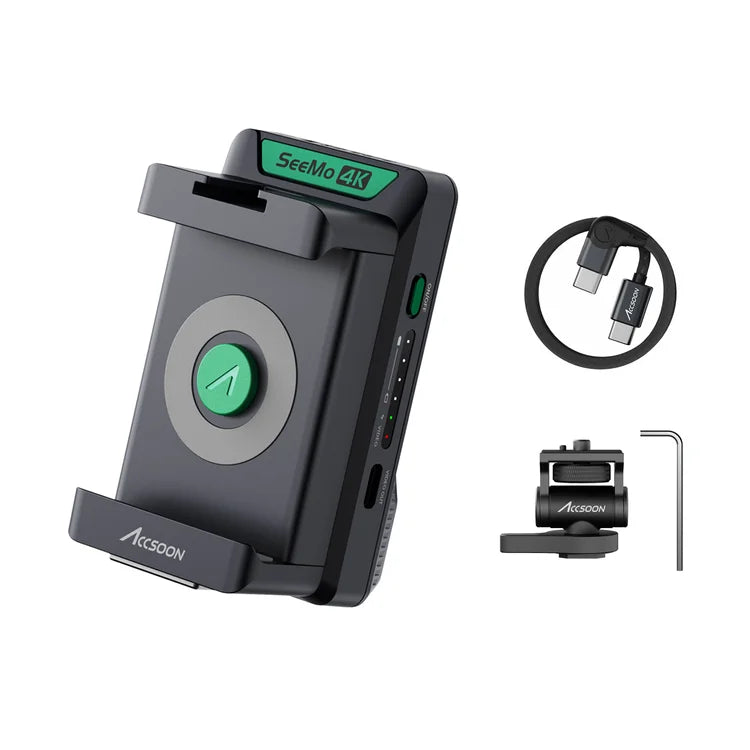 SeeMo 4K HDMI Video to Android devices adapter for monitoring, streaming, recording and sharing