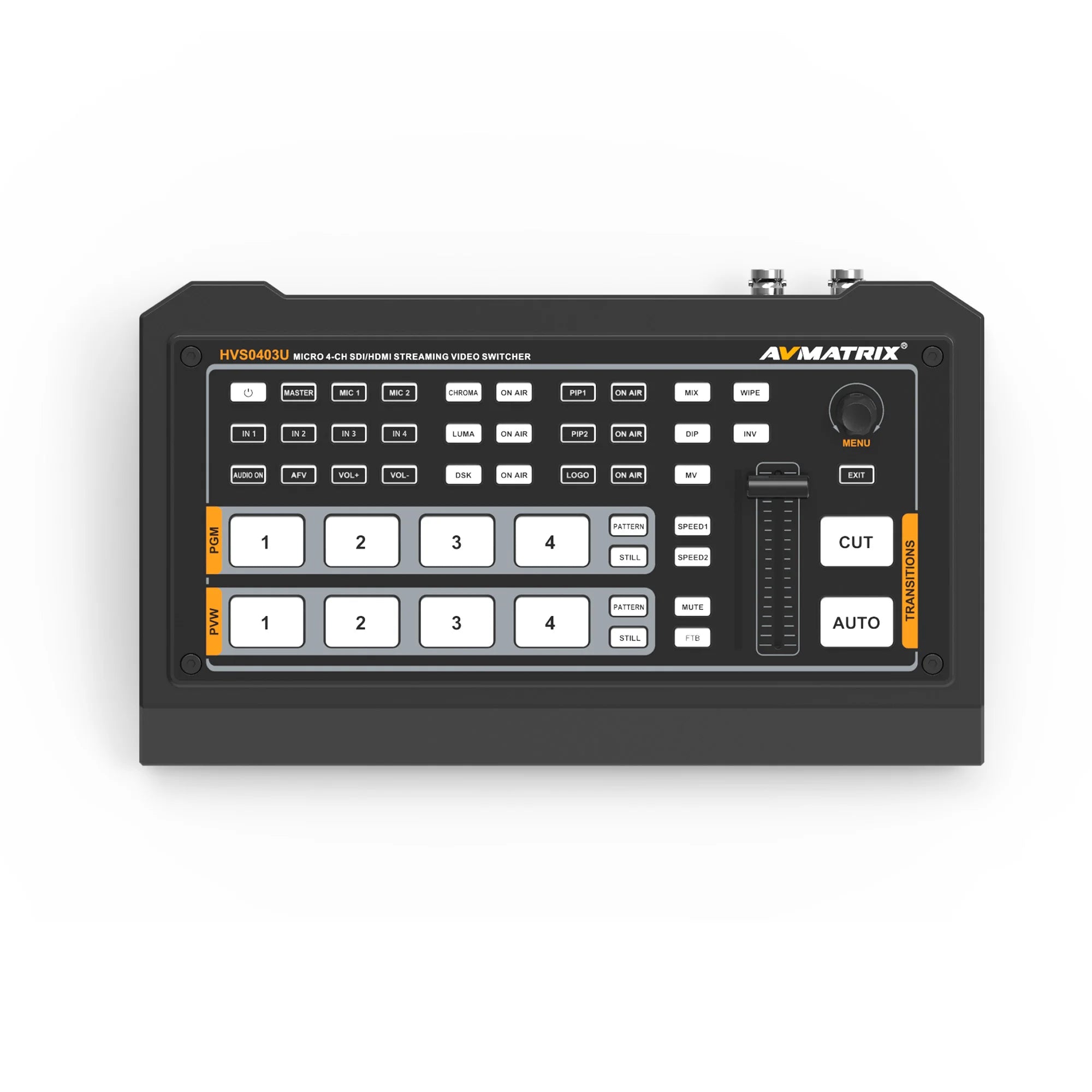 AVMATRIX HVS0403U Micro 4 Channel SDI&HDMI Video Switcher