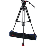 OZEN 12CF2 100mm Carbon Fiber Tripod & Agile 12 Fluid Head System (E-Z-Load)