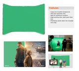 E-IMAGE MB42 Collapsible Background Green 4.0×2.4m
