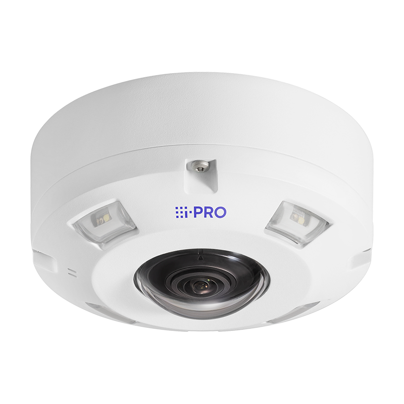 i-PRO 12.5MP Sensor AI Outoor IR Fisheye Camera