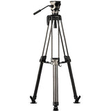 Libec NX-400MQC Quick-Lock Video Tripod System (Mid-Level Spreader)