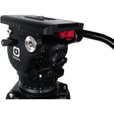 OZEN 12CF2 100mm Carbon Fiber Tripod & Agile 12 Fluid Head System (E-Z-Load)