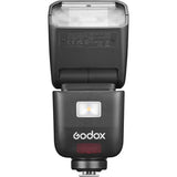 Godox camera flash on a white background