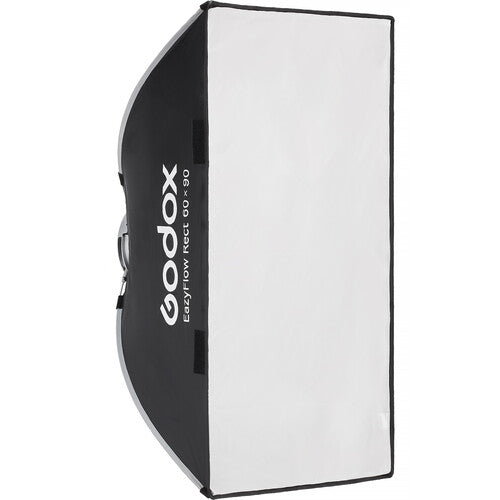 Godox studio light modifier with black and white design on a white background