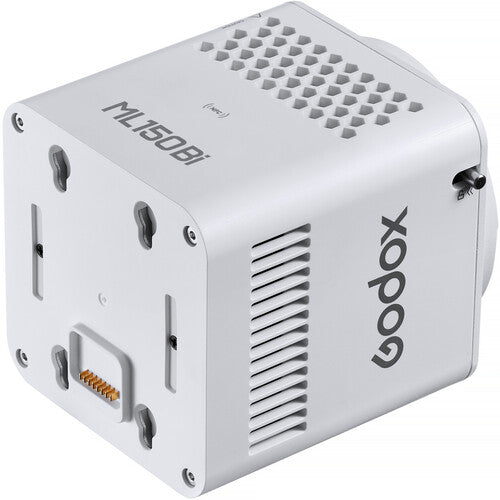 Godox ML150Bi flash unit on a white background