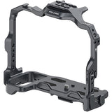 Black camera cage with 'FALCAM' branding on a white background