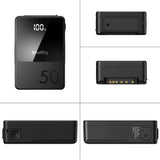 Collection of black battery packs with 'SmallRig' branding on a white background