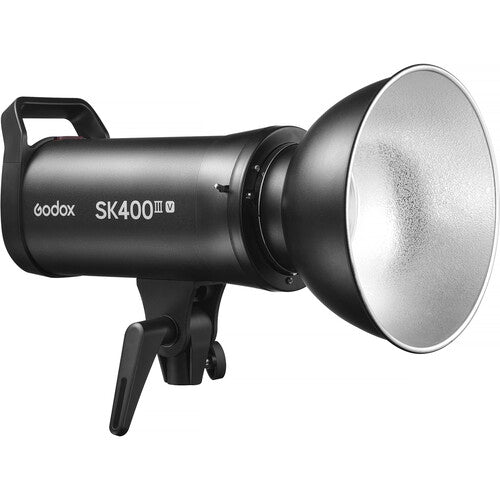 Godox SK400 III studio light on a white background