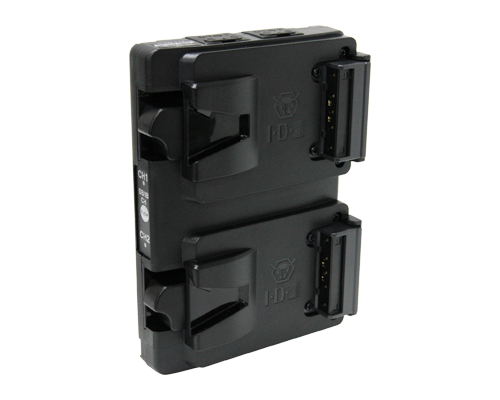 IDX System Technology A-Vmicro2 Dual V-Mount Hot-Swap Plate for Imicro Batteries