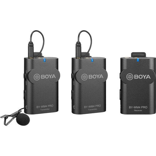 BOYA BY-WM4 PRO-K2 Wireless Microphone System (2.4 GHz)
