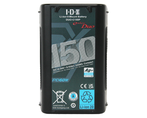 IDX System Technology DUO-C150P 145Wh High-Load Li-Ion V-Mount Battery