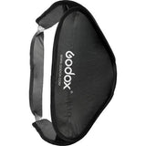 Godox Speedlite Bracket kit with softbox 60X60 cm (bowen mount ) for V1
