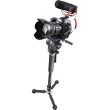 Libec Hands-Free Monopod Kit with TH-X Pan-and-Tilt Video Head and Bowl Clamp
