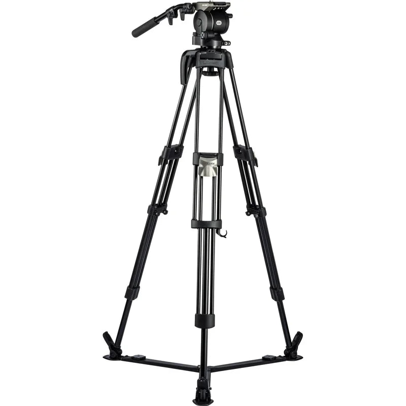 Libec HS-350Q Tripod System with H35 Head, Ground Spreader & Case