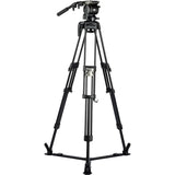 Libec HS-350Q Tripod System with H35 Head, Ground Spreader & Case