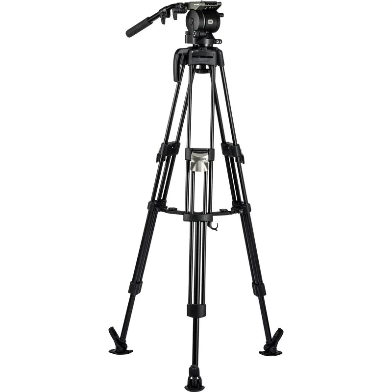 Libec HS-450MQ Tripod System with H45 Head, Mid-Level Spreader, Rubber Feet & Case