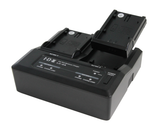 IDX System Technology LC-2A Two-Channel Charger for 7.4V Canon, Panasonic & Sony Batteries