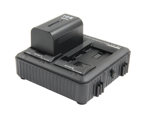 JVC LC-2J Dual Charger for SSL-JVC50 7.4V JVC Batteries