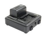 JVC LC-2J Dual Charger for SSL-JVC50 7.4V JVC Batteries