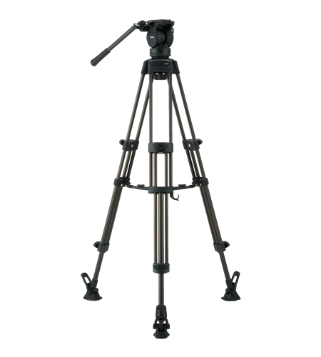Libec LX7 M Tripod With Pan and Tilt Fluid Head and Mid-Level Spreader