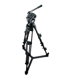 Libec LX5 Tripod With Pan and Tilt Fluid Head and Floor Spreader