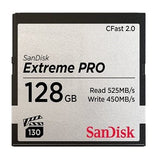 SanDisk Extreme PRO CFAST 2.0 128GB 525MB/s VPG130
