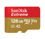 SanDisk Extreme microSD UHS I Card 128GB