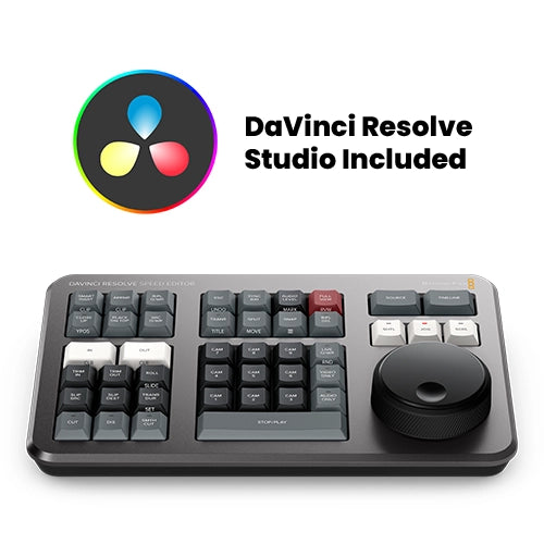 Blackmagic Design DaVinci Resolve Speed Editor with Studio Software