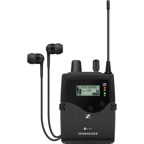 Sennheiser EK IEM G4 Stereo Bodypack Receiver with IE 4 Earphones