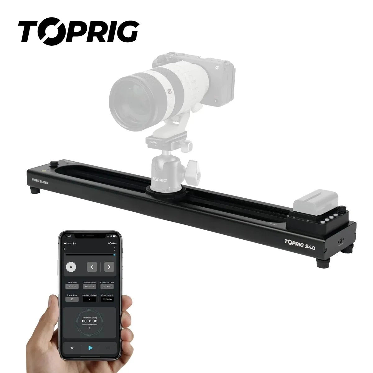 Accsoon TOPRIG S40 Motorized Camera Slider