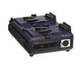 IDX System Technology VL-2PLUS Endura-type Lithium-Ion Battery Charger, 2-Channel Sequential Charging, with 60-Watt Power Supply