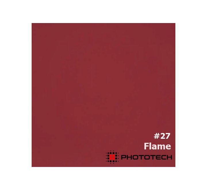 PhotoTech 180gsm seamless paper 2.7x10m Flame