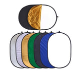 PhotoTech 7 IN 1 Reflector with 2 handle 100x150cm