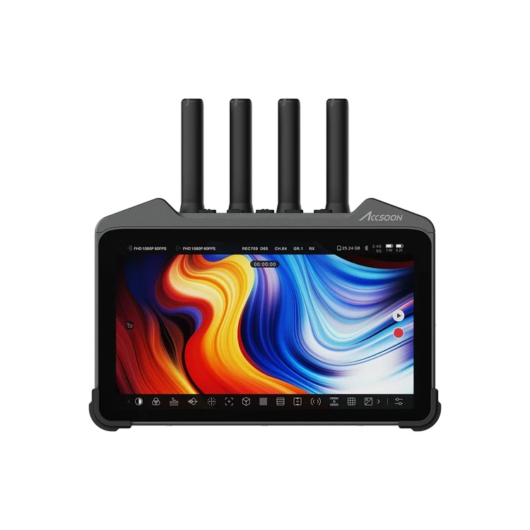 Accsoon CineView M7 4K60 7" smart touchscreen wireless transmission monitor