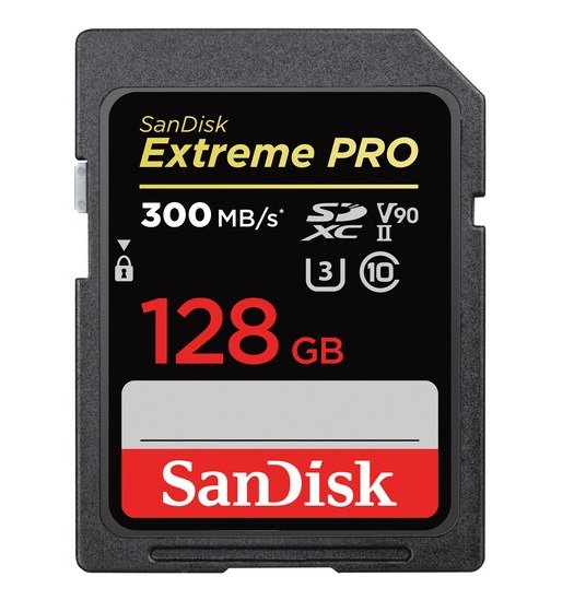 SanDisk Extreme PRO 128GB SDXC Memory Card