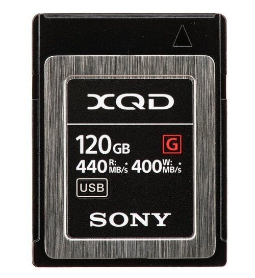 Sony 120GB G Series XQD Memory Card