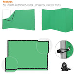 E-IMAGE MB42 Collapsible Background  Green 4.0×2.4m