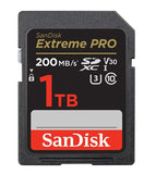 SanDisk Extreme Pro SD UHS I 1TB Card