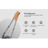 Falcam Maglink Quick Magnetic Buckle Shoulder Strap Pro (Gray, 39-57")
