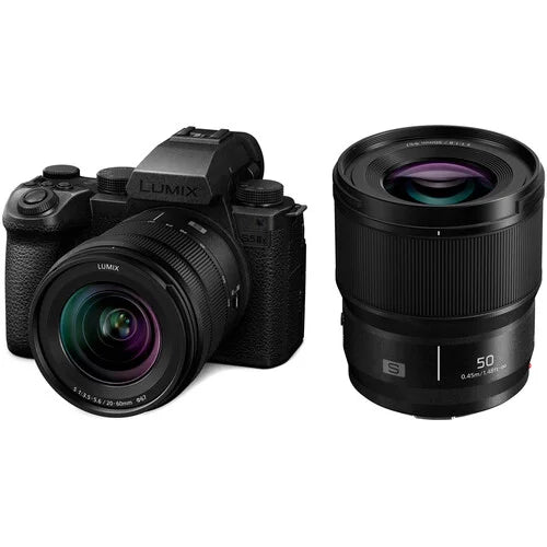 Panasonic Lumix S5 IIX Mirrorless Camera with 20-60mm and 50mm Lenses Kit