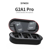 Synco G2A1 PRO Wireless Microphone System for Cameras and Smartphones (2.4 GHz)
