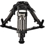 A Logannova Quick Lock tripod head, model TN-2100C, shown in a fully extended position against a solid white background. The product features a black anodized aluminum body with a prominent silver quick-lock mechanism in the center.