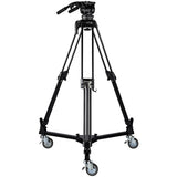 Libec LX-10Q STUDIO Video Tripod System with dolly