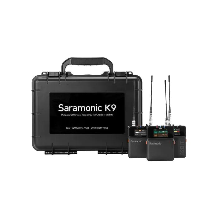 Saramonic K9 Pro 2-Person Digital UHF Wireless Microphone System for Cameras