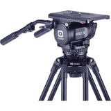 OZEN OZ-18CF2HDM AGILE 18M 100mm Fluid Head with Two-Stage Carbon Fiber Legs, Mid-Level Spreader & Case