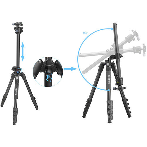 SmallRig CT25 Professional Overhead Aluminum Alloy Tripod