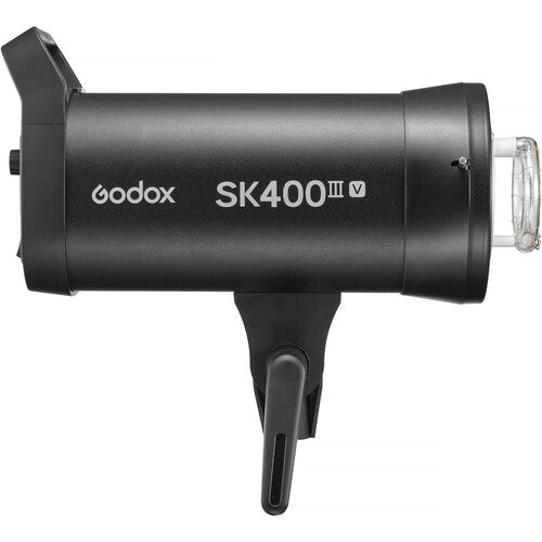 Godox SK400 III flash unit on a white background