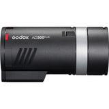 Godox AD300 Pro II flash unit on a white background