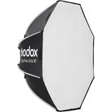 Octagonal softbox with Dodox branding on a white background